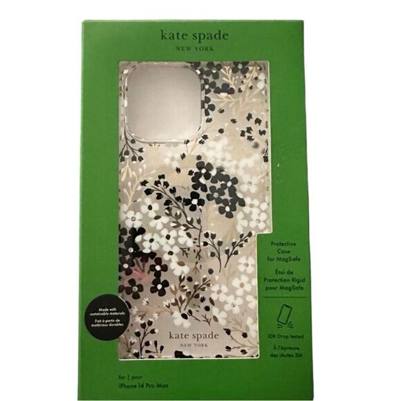 NWT Kate Spade New York Apple iPhone 14 Pro Max Case with MagSafe - Multi - Picture 6 of 6